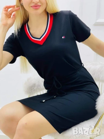 Дамска рокля на едро tommy hilfiger, снимка 3 - Рокли - 51149214