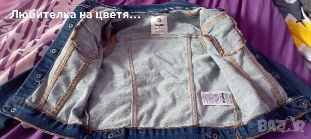 лот от две дънкови якета 4-5 г,104-110 р-р общо 30 лв, снимка 2 - Детски якета и елеци - 49876497