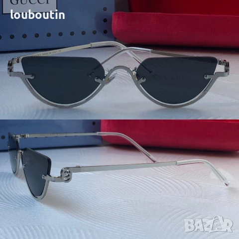 GUCCI 1:1 дамски слънчеви очила 4 цвята, снимка 2 - Слънчеви и диоптрични очила - 52915117