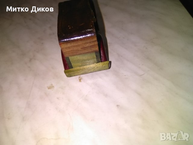 Дървена ретро кола ръчна изработка 145х62х54мм отлична, снимка 8 - Декорация за дома - 42794865