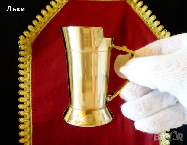 Кана,мензура от бронз. , снимка 2 - Антикварни и старинни предмети - 30331660