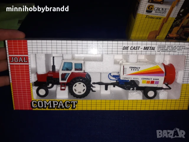 Валяк Ескаватор Трактор Фадрома снегорин Joal Comoact Made in Spain , снимка 8 - Колекции - 50919180