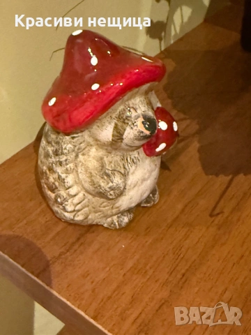 Старо декоративно таралежче, снимка 4 - Други ценни предмети - 53033572