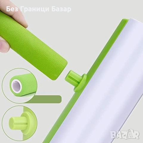 Нов Миещ се ролер за косми от домашни любимци и прах за многократна употреба, снимка 6 - Други стоки за дома - 53175004