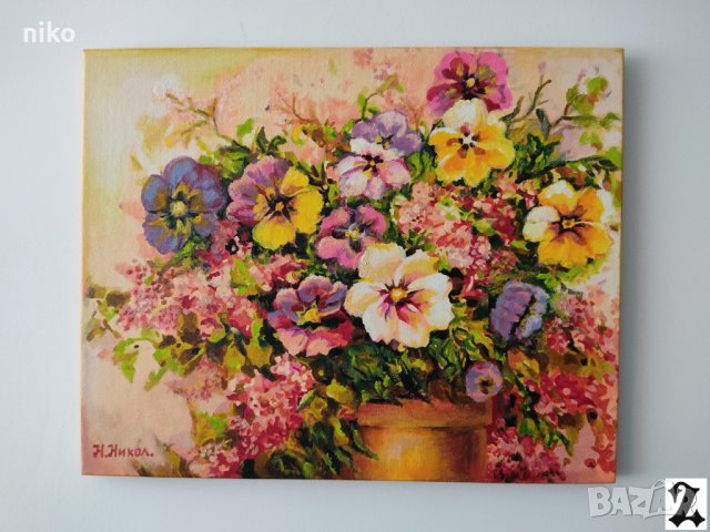 Картини, рисувани с акрилни бои