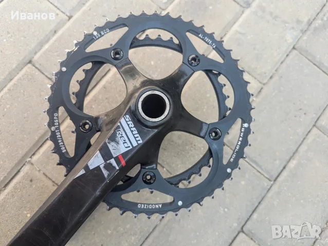 Карбонови курбели Sram Red със средно, снимка 2 - Части за велосипеди - 55707196