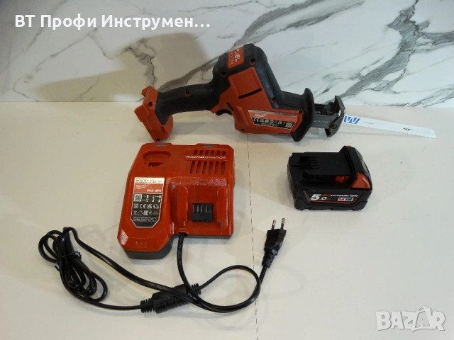 Milwaukee M18 FHZ - Компактен саблен трион, снимка 9 - Триони и циркуляри - 54262043