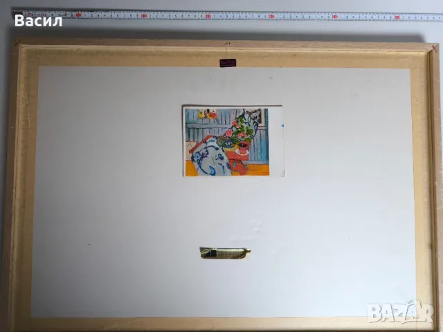 Акварелен натюрморт по Анри Матис, снимка 7 - Картини - 48892016