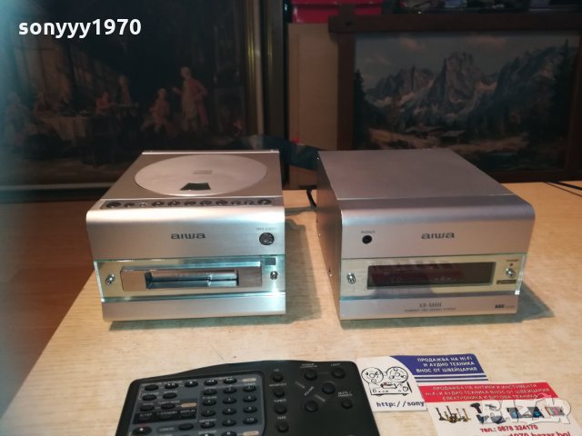 aiwa xr-m88 cd/deck/tuner/ampli 0901211406, снимка 2 - Ресийвъри, усилватели, смесителни пултове - 31362435