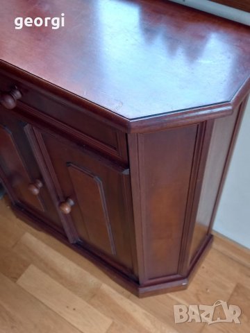 Ретро дървен шкаф масив, снимка 12 - Бюфети - 37343454