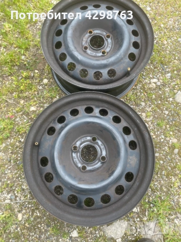оригинални железни джанти 15" за opel 