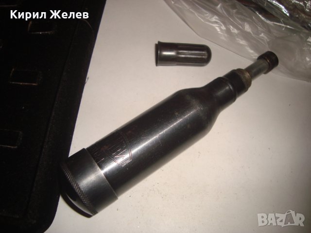 PATENT METROLUB ПИСТОЛЕТ за ГРЕС стар МЕСИНГОВ УРЕД за ГРЕСИРАНЕ на МОТОЦИКЛЕТИ МАРКОВ 18992, снимка 15 - Антикварни и старинни предмети - 31697120