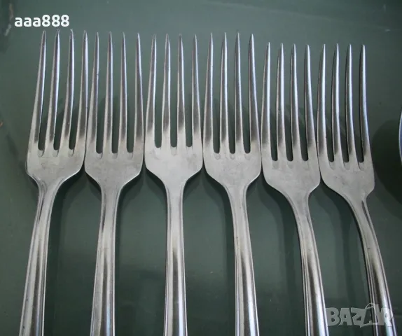 Немски прибори за хранене WELLNER / ABS неръждаема стомана 12 части , снимка 2 - Антикварни и старинни предмети - 48655595