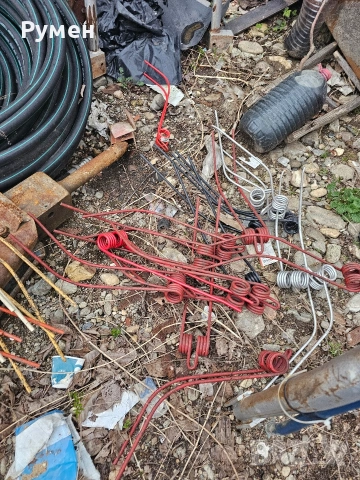 пружини за сеносъбирач обръщач