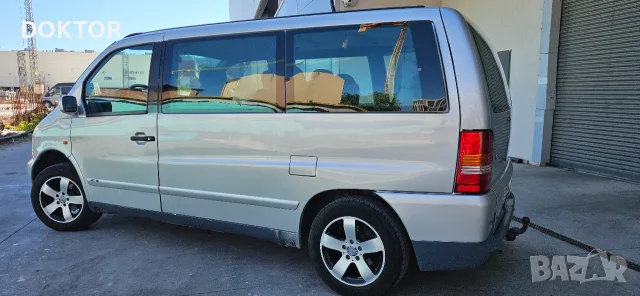 Мерцедес V200-бензин -газ, снимка 10 - Автомобили и джипове - 55966589