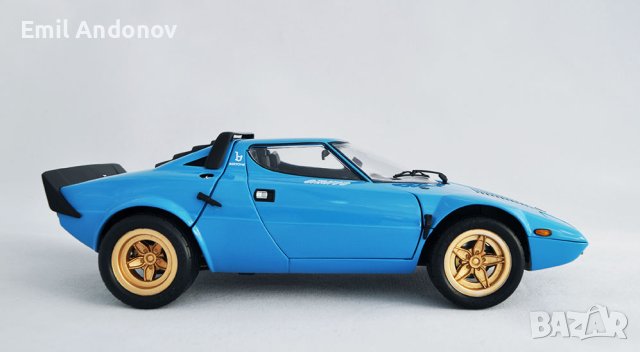 Модел KYOSHO, Lancia Stratos HF, 1:18, снимка 3 - Колекции - 44463447