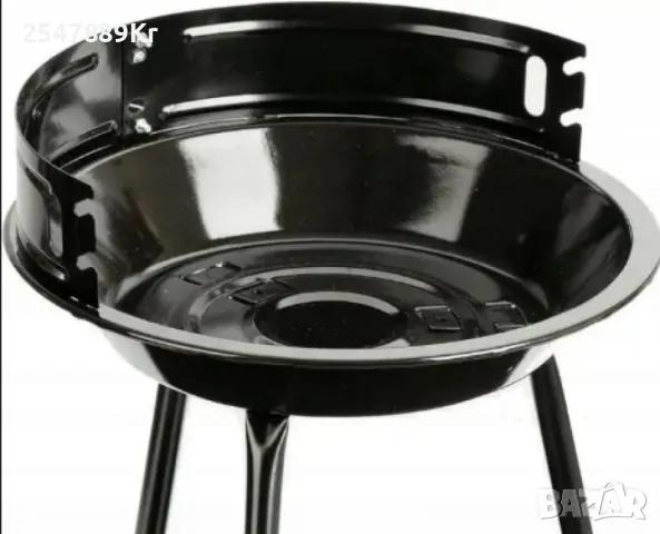 Кръгла скара на дървени въглища LANDMANN, снимка 8 - Други - 49401062