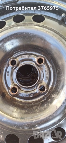 4бр джанти 15 - с гуми 185/65/15, снимка 7 - Гуми и джанти - 52585520