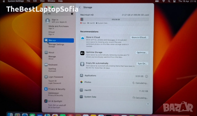 Лаптоп Apple MacBook 1534, снимка 6 - Лаптопи за дома - 54222901