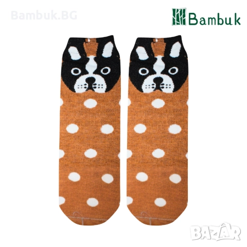 Дамски чорапи за весело настроение “Сладки кученца”