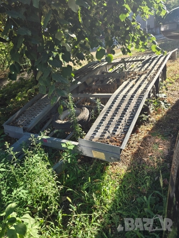 Автоплатформа двуосна BLISS като НОВА , снимка 5 - Ремаркета - 51525583