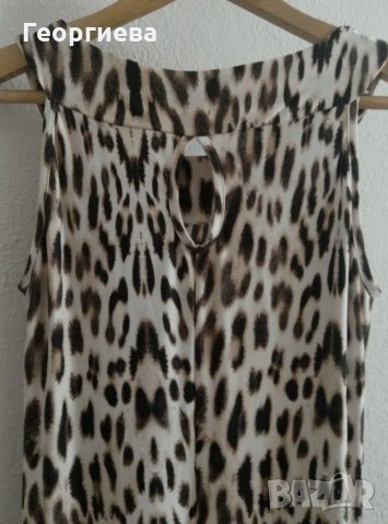 Свежа лятна рокля с леопардов десен, снимка 5 - Рокли - 30070973