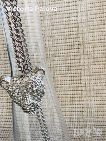 Актуално колие “лъв”,statement , снимка 4 - Колиета, медальони, синджири - 29530033