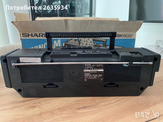Касетофон Sharp TwinCam - нов в кашон, снимка 9 - Радиокасетофони, транзистори - 50990077