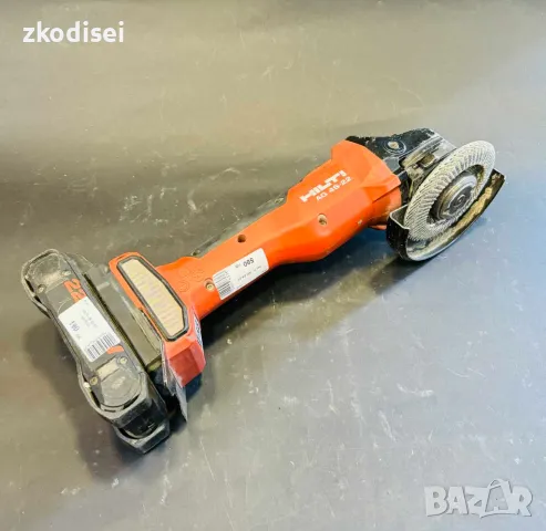 Акумулаторен ъглошлайф HILTI AG 4S-22 NURON, снимка 2 - Други инструменти - 47787187