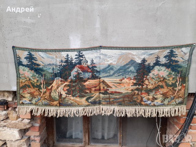 Старинен ковьор,покривка за стена #43, снимка 2 - Антикварни и старинни предмети - 38463406