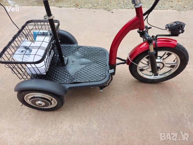 Електрическа триколка H-1 задно предаване 1000w, снимка 4 - Мотоциклети и мототехника - 42590646