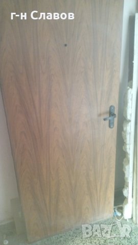 Блиндирана с брава и ключове - РАЗМЕРИ 83см/193см/5см - ширина/височина/дебелина, снимка 6 - Входни врати - 39670056