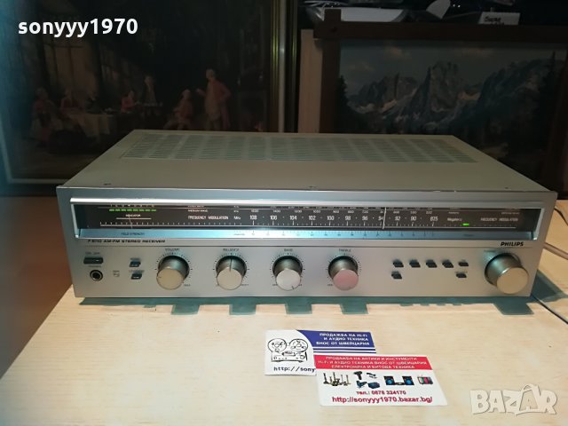 philips f5110 stereo receiver-внос switzerland