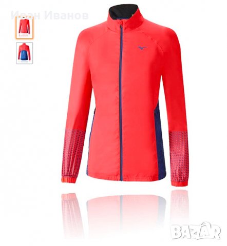 Mizuno термо , водоустойчиво Дамско яке за бягане  размер Л 