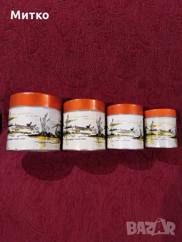 Метални кутии немски и други за колекция -40 лв. за всички и една подарък, снимка 10 - Колекции - 31641763