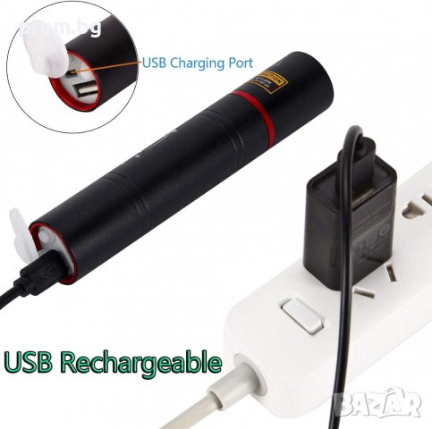 Висококачествен UV Фенер 5W 365nm с USB, Alonefire Professional, снимка 5 - Къмпинг осветление - 39679777