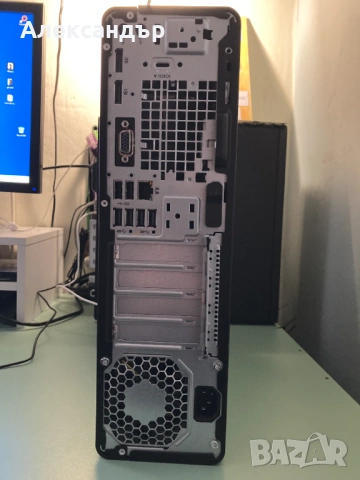 HP EliteDesk 800 G5 SFF | i5-9500 | 8GB DDR4 | 256GB NVMe | DVDRW, снимка 3 - Работни компютри - 53936220
