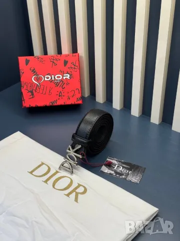 колани от естествена кожа в кутия christian dior