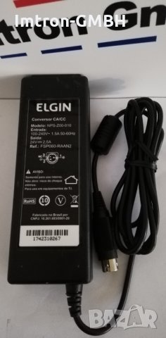 Адаптер захранващ блок за принтер Model: NPS-ZOO-010 24V 2.5A, снимка 2 - Принтери, копири, скенери - 35385201