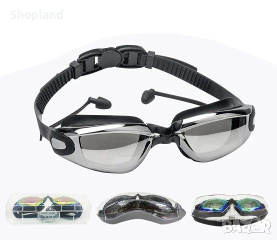 Спортни очила за плуване – Водоустойчиви, с УВ защита, снимка 2 - Водни спортове - 51056508