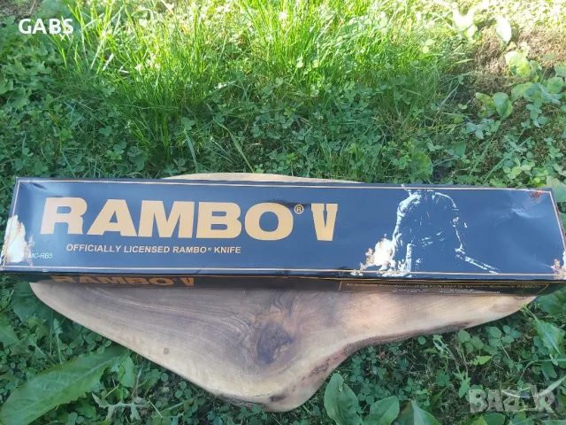 Мачете RAMBO 5 с кожена кания, снимка 2 - Ножове - 49436523