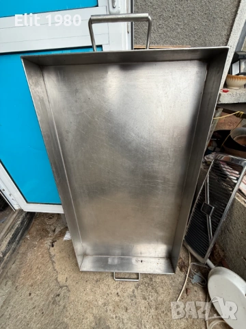 Продавам тава от хром никел от соца , снимка 2 - Съдове за готвене - 53227475