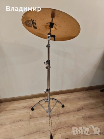 Чинел Sabian B8 PRO 20" Medium Ride + Масивна стойка Mapex C700, снимка 11 - Ударни инструменти - 54008489