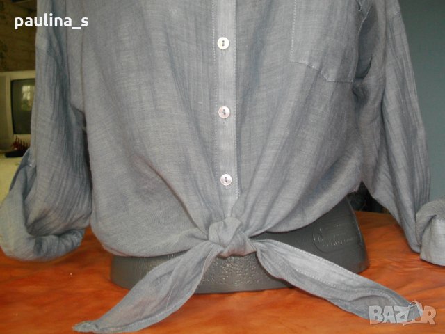 Памучна къса риза  от фин индийски памук / унисайз , снимка 2 - Ризи - 29328029