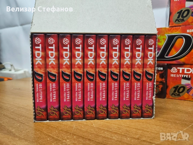 Продавам TDK D46 аудио касети , снимка 2 - Други - 54231201