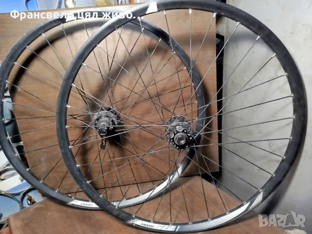 Чифт 27.5 цола капли за велосипед колело giant, предна 15/100, задна 10/135