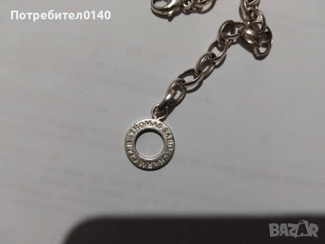 Thomas Sabo сребърна гривна 925, снимка 5 - Гривни - 53948721