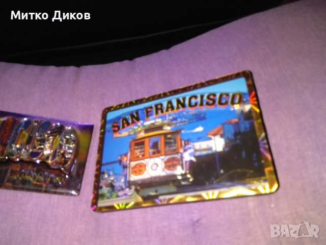 Сан Франсиско Калифорния магнити нови, снимка 3 - Колекции - 37619600