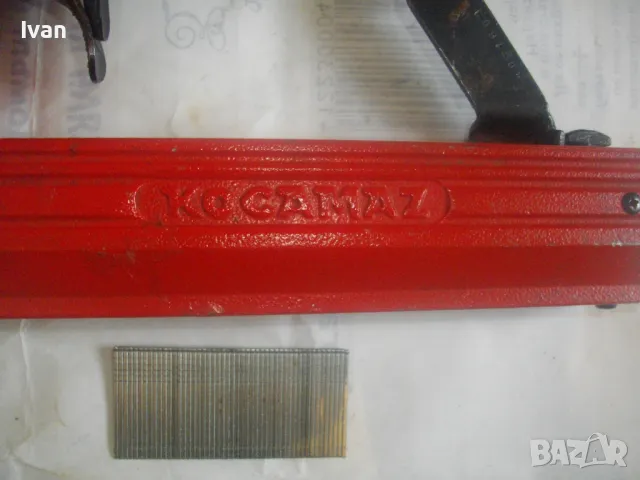 ПНЕВМАТИЧЕН ТАКЕР ПИСТОЛЕТ ЗА КОВАНЕ НА ПИРОНИ ДО 30мм KOCAMAZ KT30 ТУРСКИ ПРОФЕСИОНАЛЕН ВИСОК КЛАС , снимка 3 - Други инструменти - 49090124