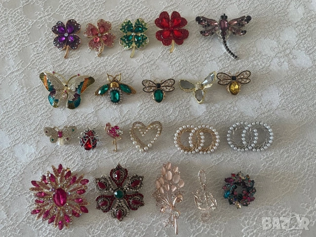 Красиви нови брошки, снимка 3 - Други - 48462081